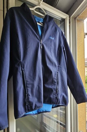 Blouson Jack Wolfskin bleu