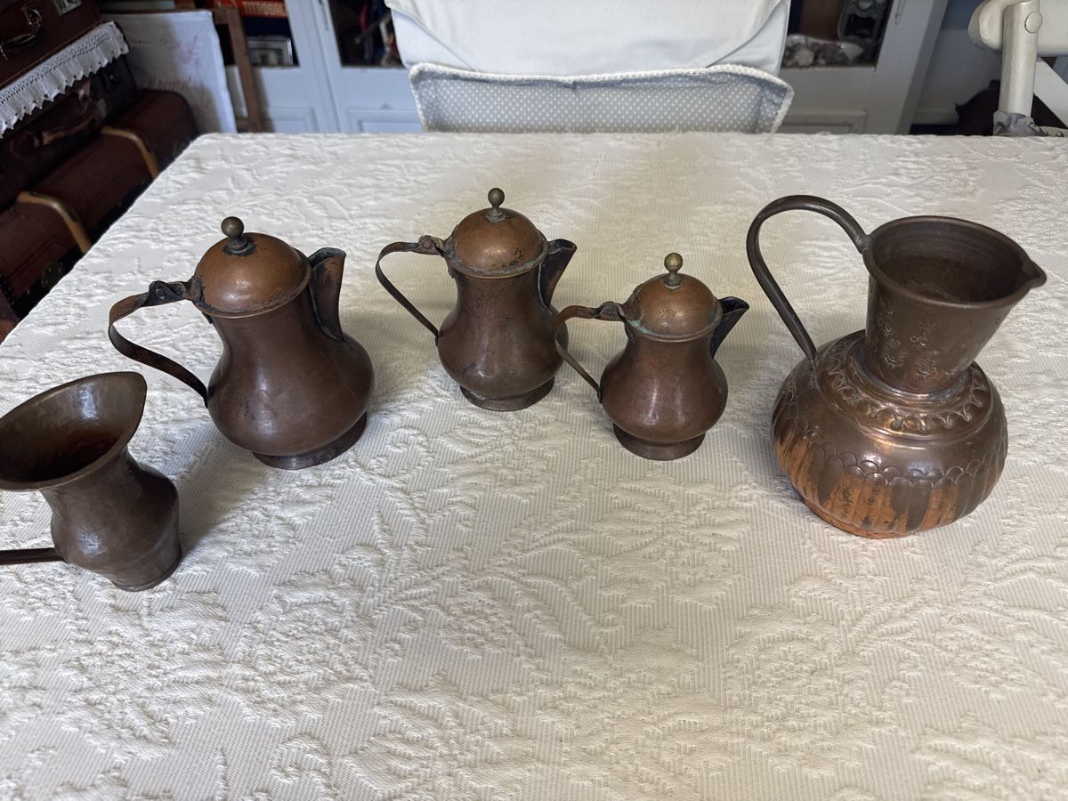 Pentole: Antikes Kupfer-Set, 5-teilig – Usato da Gams venduto da ver_n7n9