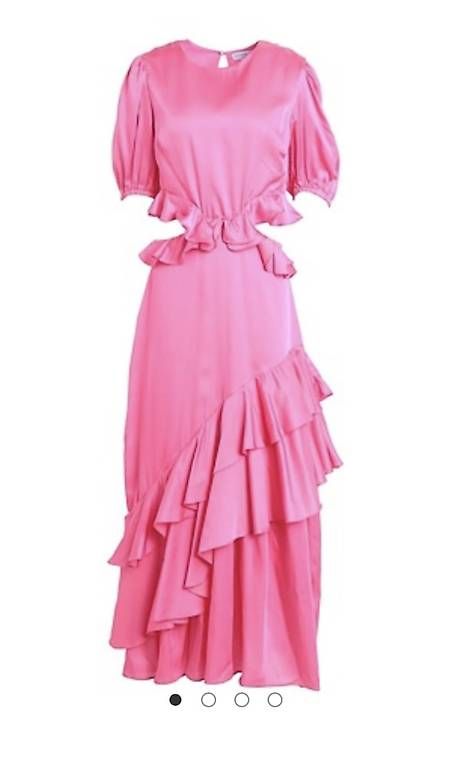 Kleider: Pinkes Maxikleid EU 36 – Gebraucht aus Düdingen von Susgi