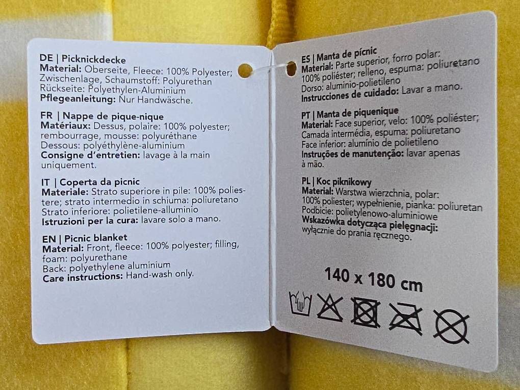 Coop Couvertures: Pick-Nick-Decken 2 Stück 1 Preis – D'occasion à Zufikon par manifesto 1
