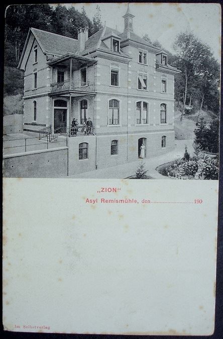 Cartoline postali: RÄMISMÜHLE Asyl Zion – Usato da Jona venduto da philajona