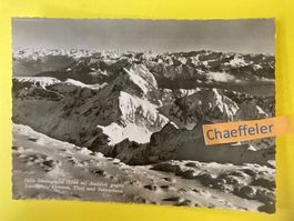 Säntisgipfel. Ausblick gegen Lisengrat, Altmann, Tirol und