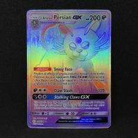 Alolan Persian GX Rainbow Secret Pokemon Persian/Snobilikat
