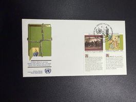 UNO Wien Serie Menschenrechte 1990 FDC
