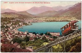 Lugano - Standseilbahn Monte San Salvatore