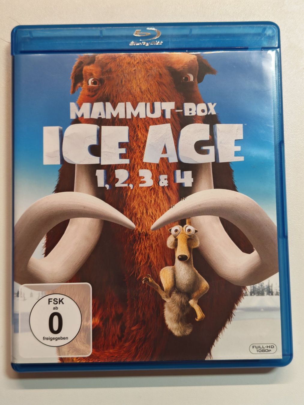 Alle DVDs: Ice Age 1-4 - Mammut-Box – Gebraucht aus Liestal von Kratzilla