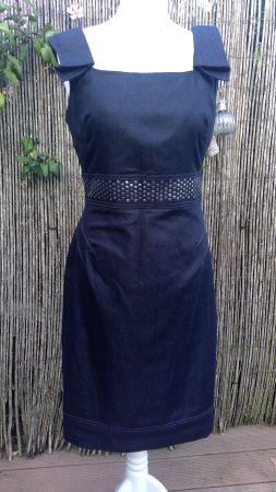 Robe jeans LONDON TIMES, taille 8 (EUR38), from California
