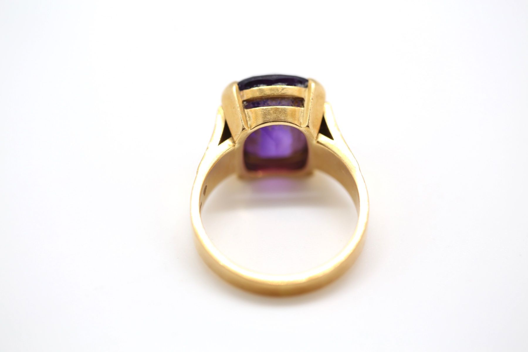 Bagues: Goldring 18K mit Amethyst – D'occasion à Reinach BL par Han-Numismatik 3
