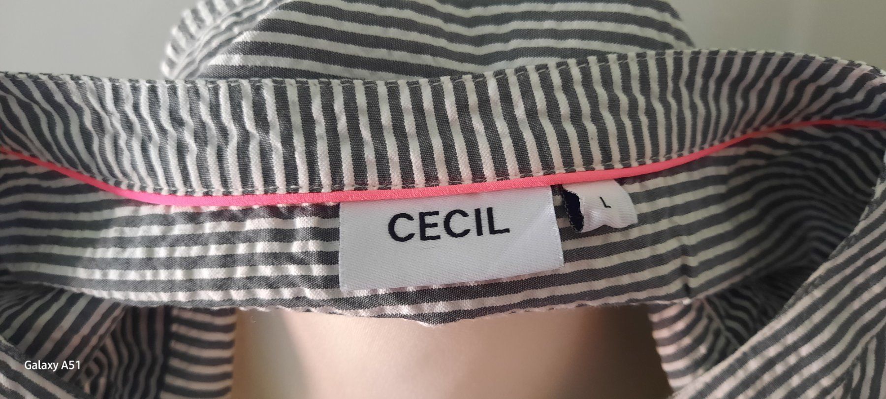 Cecil Camicette: ***CECIL*** Blusenshirt grau-weiss gestreift Gr. L – Nuovo (secondo la descrizione) da Wädenswil venduto da H2H_Secondhandshop 2