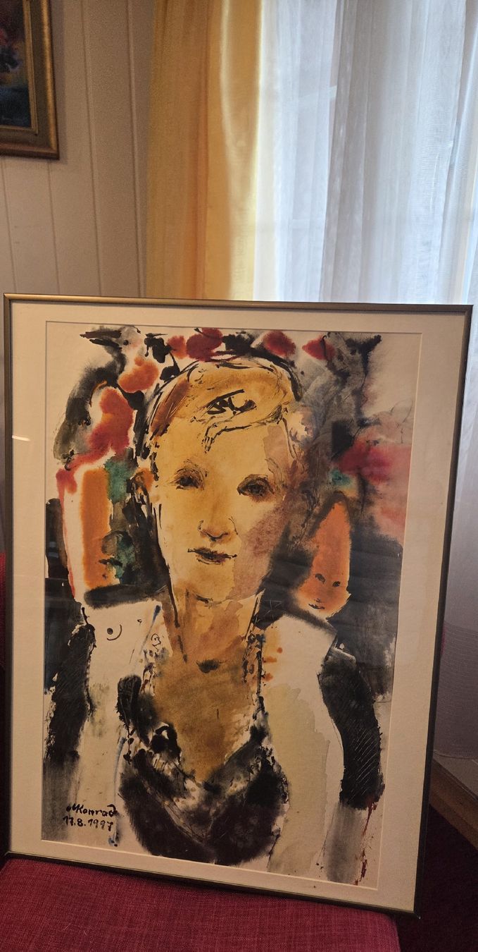 Dipinti: Gemälde Aquarell/Gouache 1997 – Usato da Rehetobel venduto da hobirot01