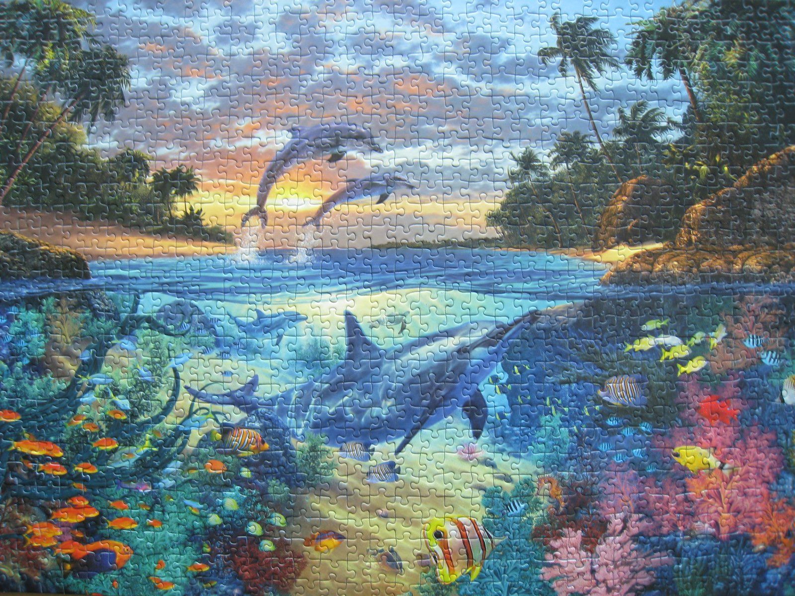 Ravensburger Puzzles: 4 Puzzle à 1000 Teile – Gebraucht aus Sutz von martinliliane 4