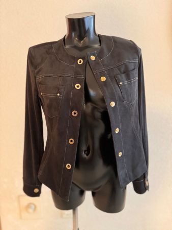 Kurze Jacke braun
