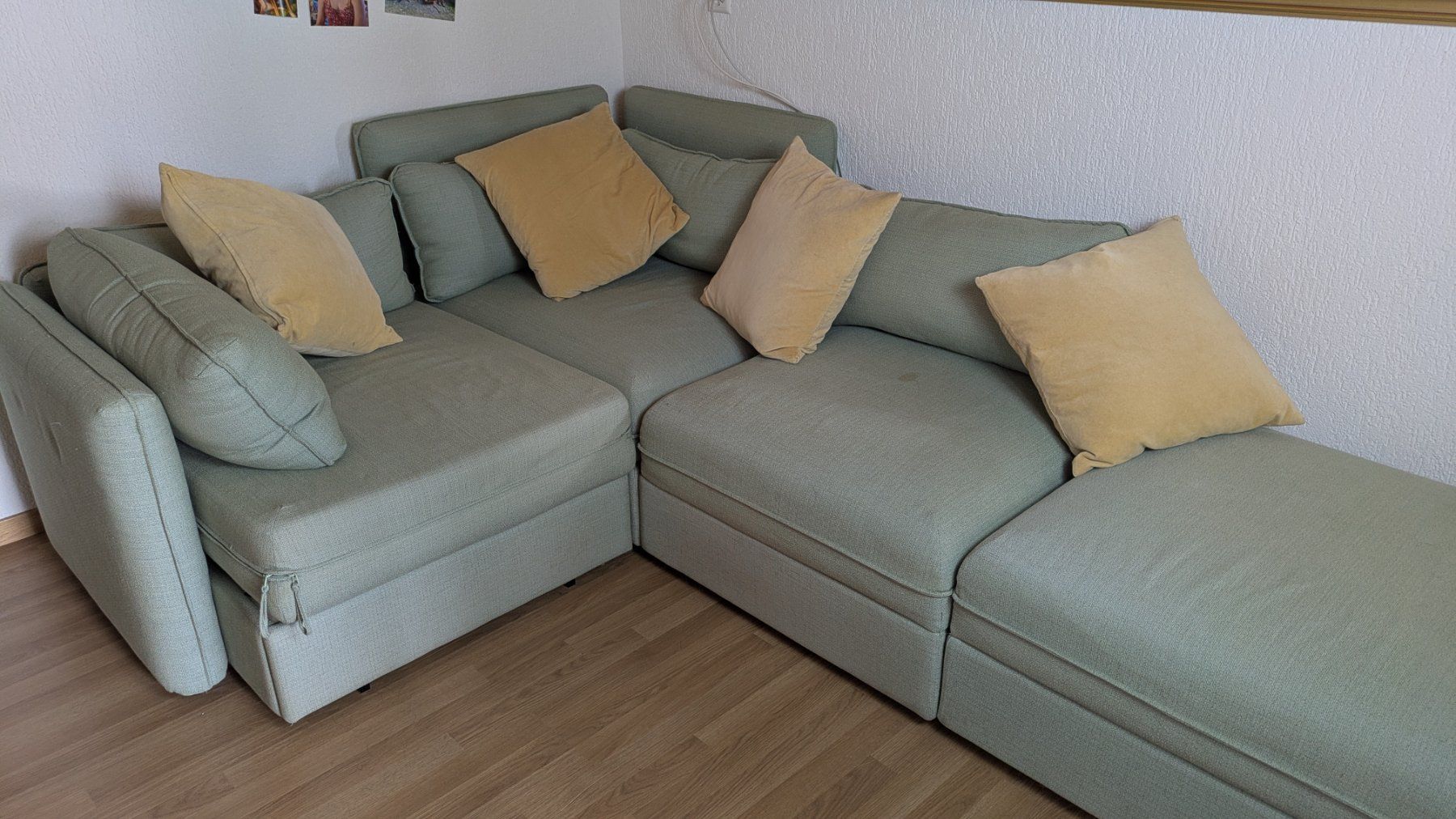 Ikea Sofas: IKEA-Ecksofa – modular, mit Schlaffunktion & Stauraum – D'occasion à Münsingen par sb42