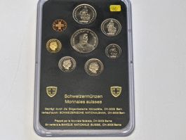 Schweizer Münzsatz Stgl 1981