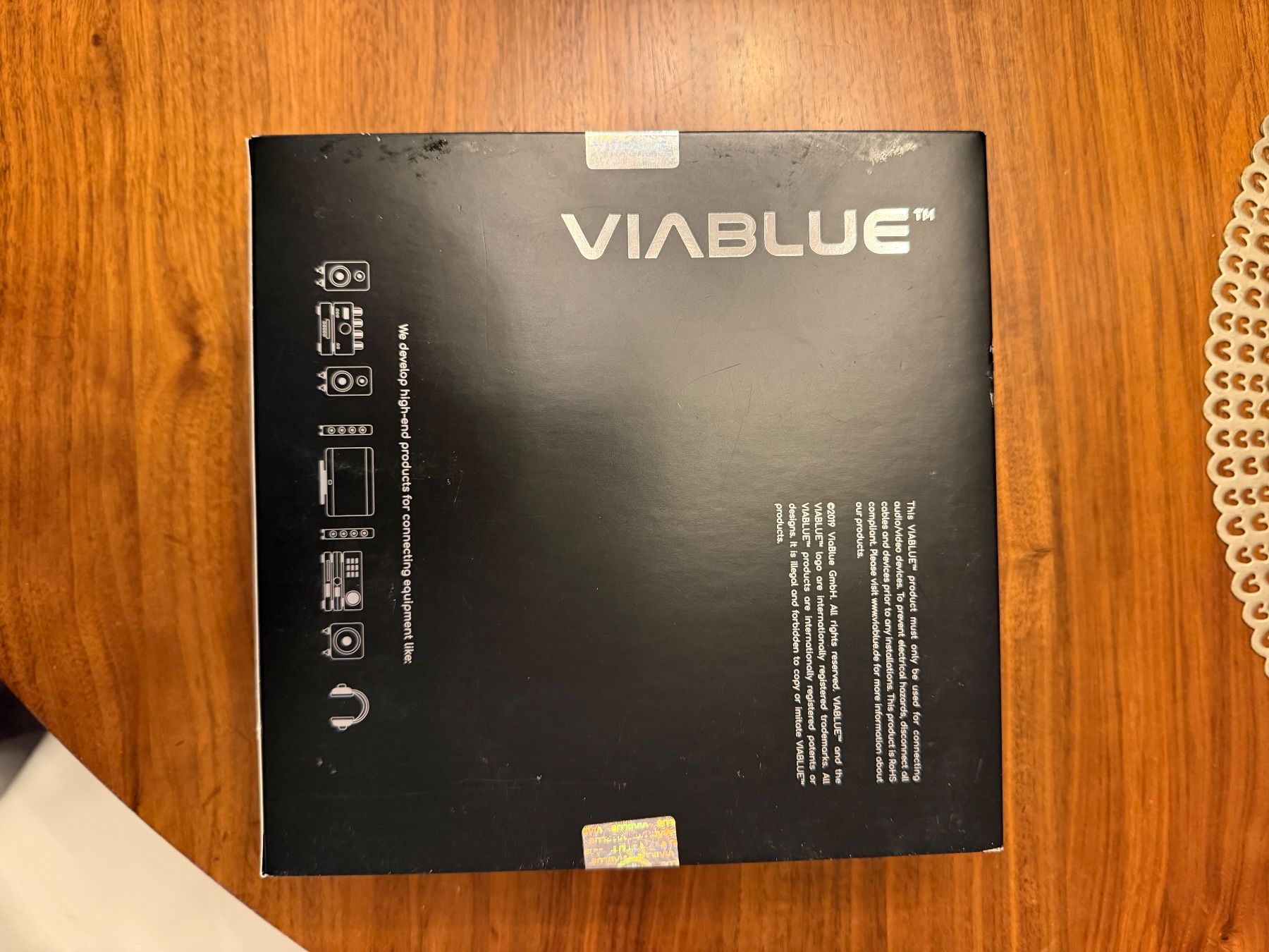 Viablue Cavi: Viablue H-Flex Optical Toslink Kabel 250 cm OVP – Nuovo e nell'imballaggio originale da Horgen venduto da Auction-Kings 6