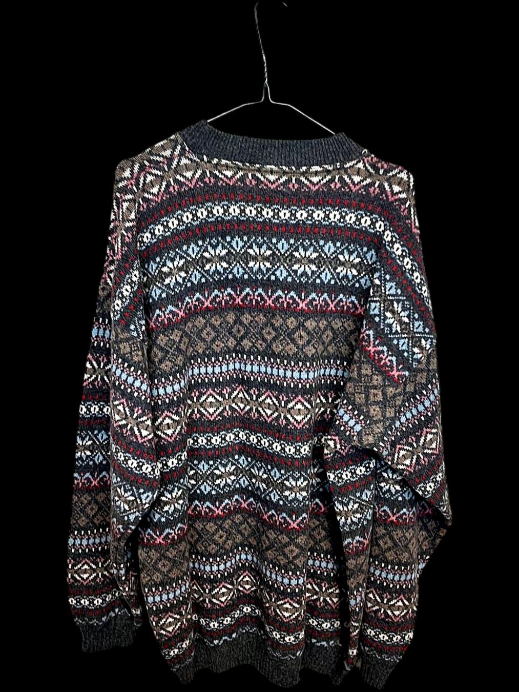 Lotti di vestiti: Vintage Fair Isle Muster Pullover - Größe XL – Usato da Zug venduto da vinokilo 4