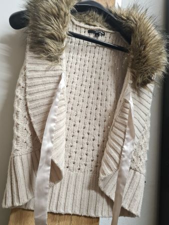 TALLY WEIJL Damen Strick Gilet Gr. S