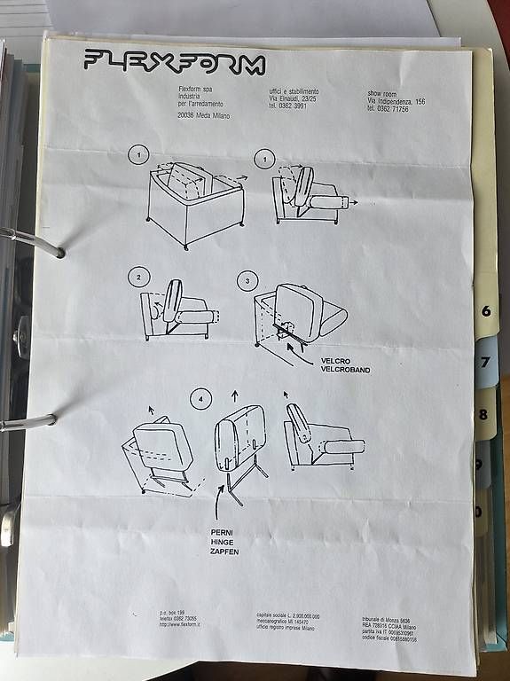 Flexform Divani: Flexform 3er Sofa Bob – Usato da Zürich venduto da MMcDenali 3