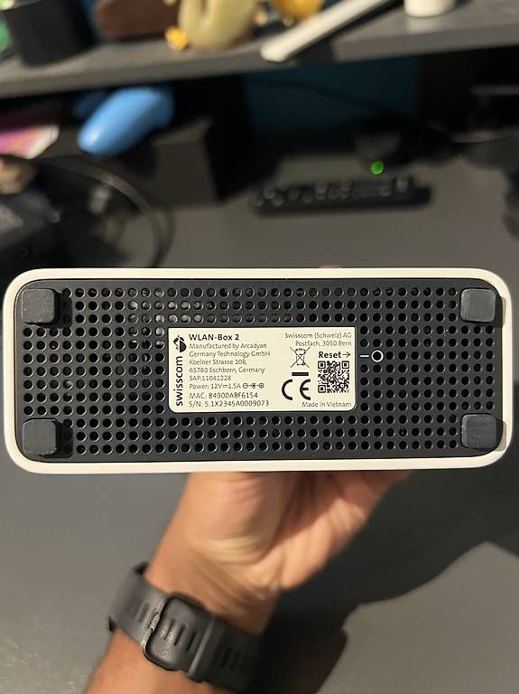 WiFi: Swisscom WLAN-Box 2  WLAN-Repeater mit Netzteil – D'occasion à Alchenflüh par Pingu_17 1