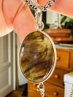 Labradorite necklace