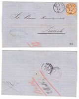 Lettre de Herisau pour Zürich le 1.oct.66