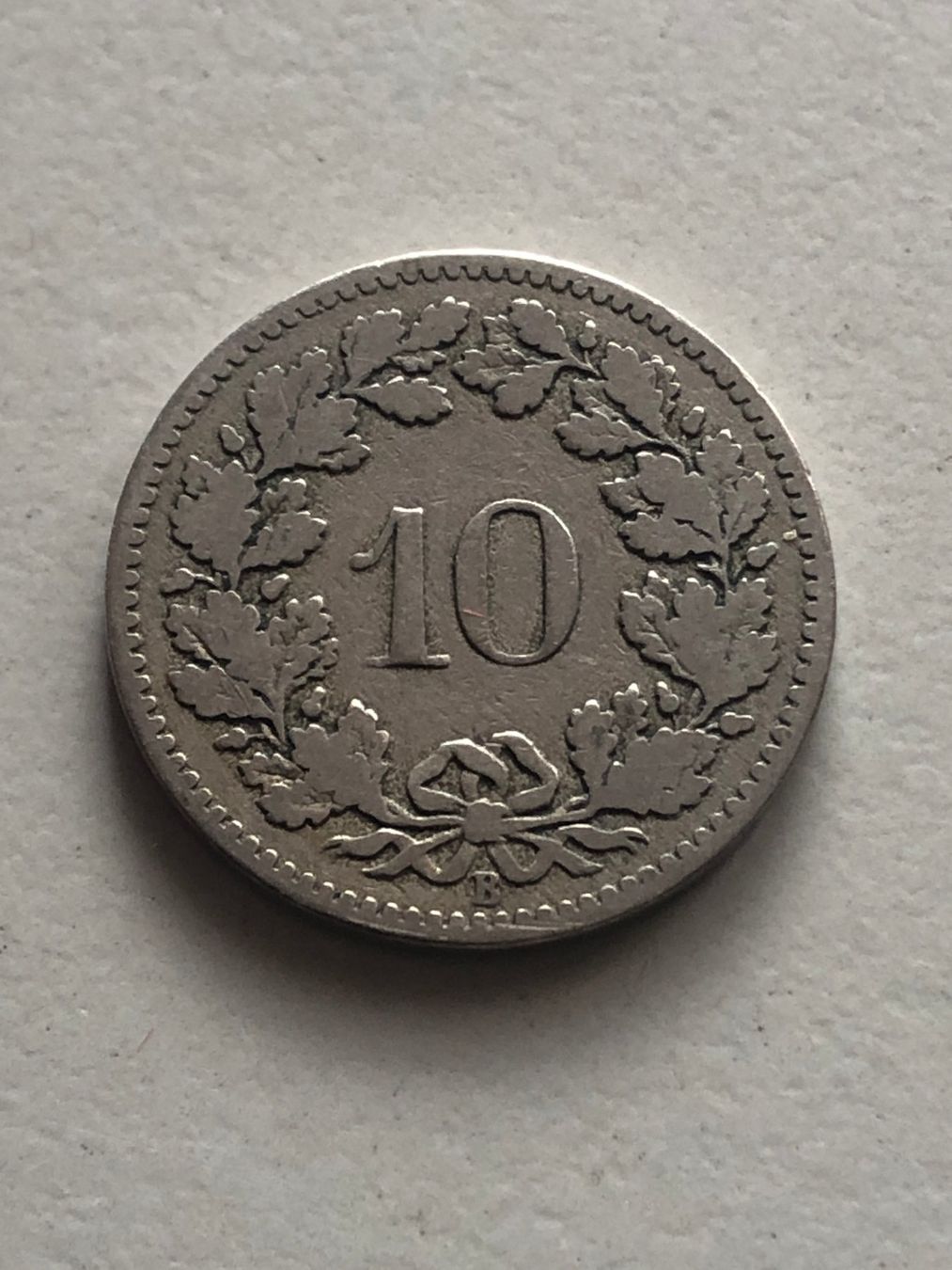 Tutti le monete: 10 Rp. 1884 – Usato da Schötz venduto da Odpa 1