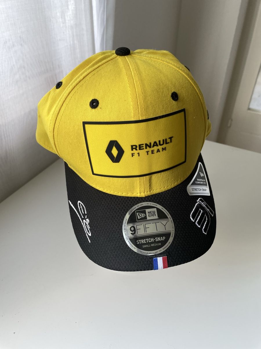 Renault Copricapi, berretti & cappellini: Renault F1 Cap Yellow/Black Adjustable – Usato da Zürich venduto da Sbd1