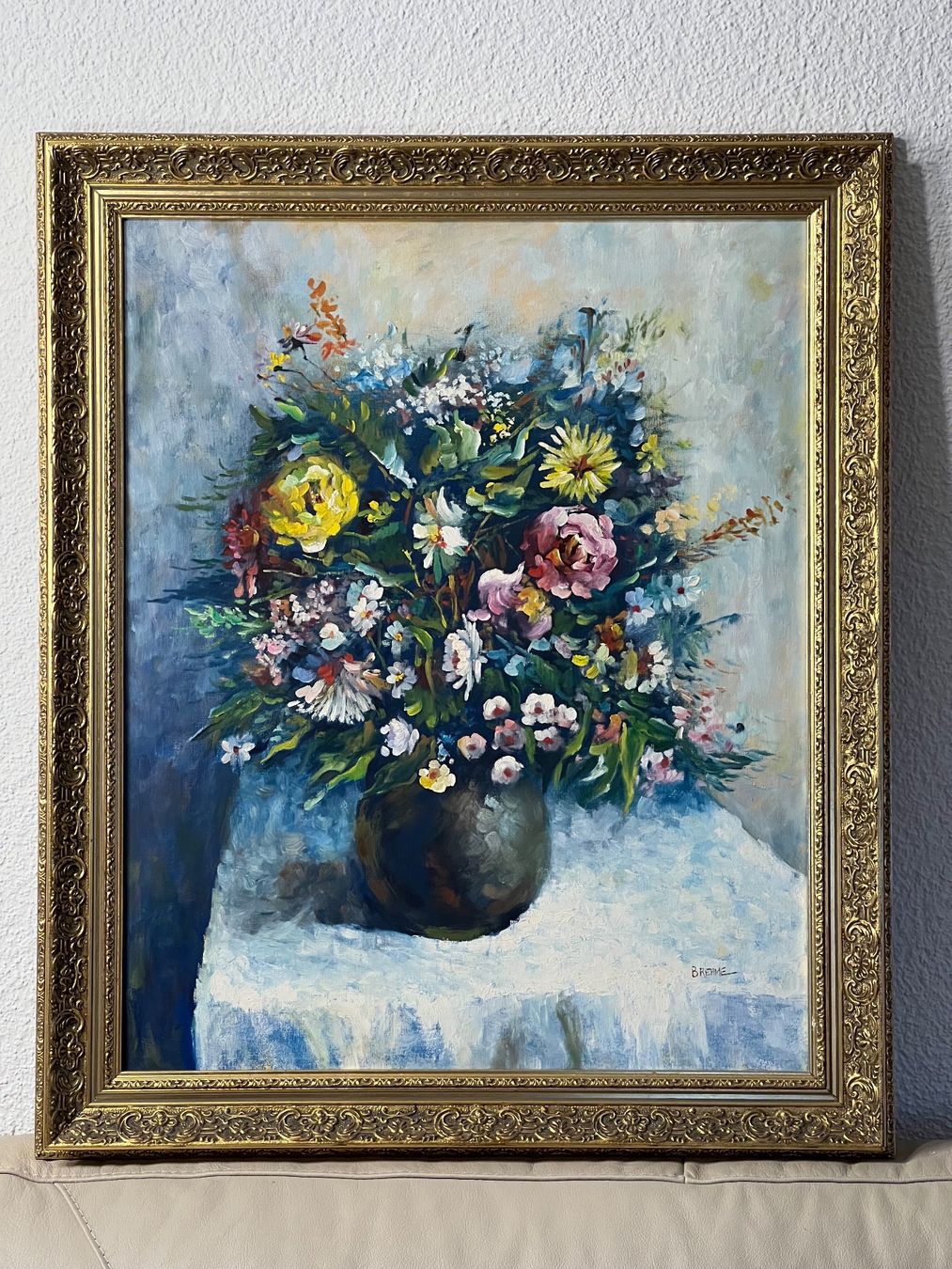 Gemälde: Zwei Impressionistische Elemente von BREHME! – Gebraucht aus Basel von pmART 5