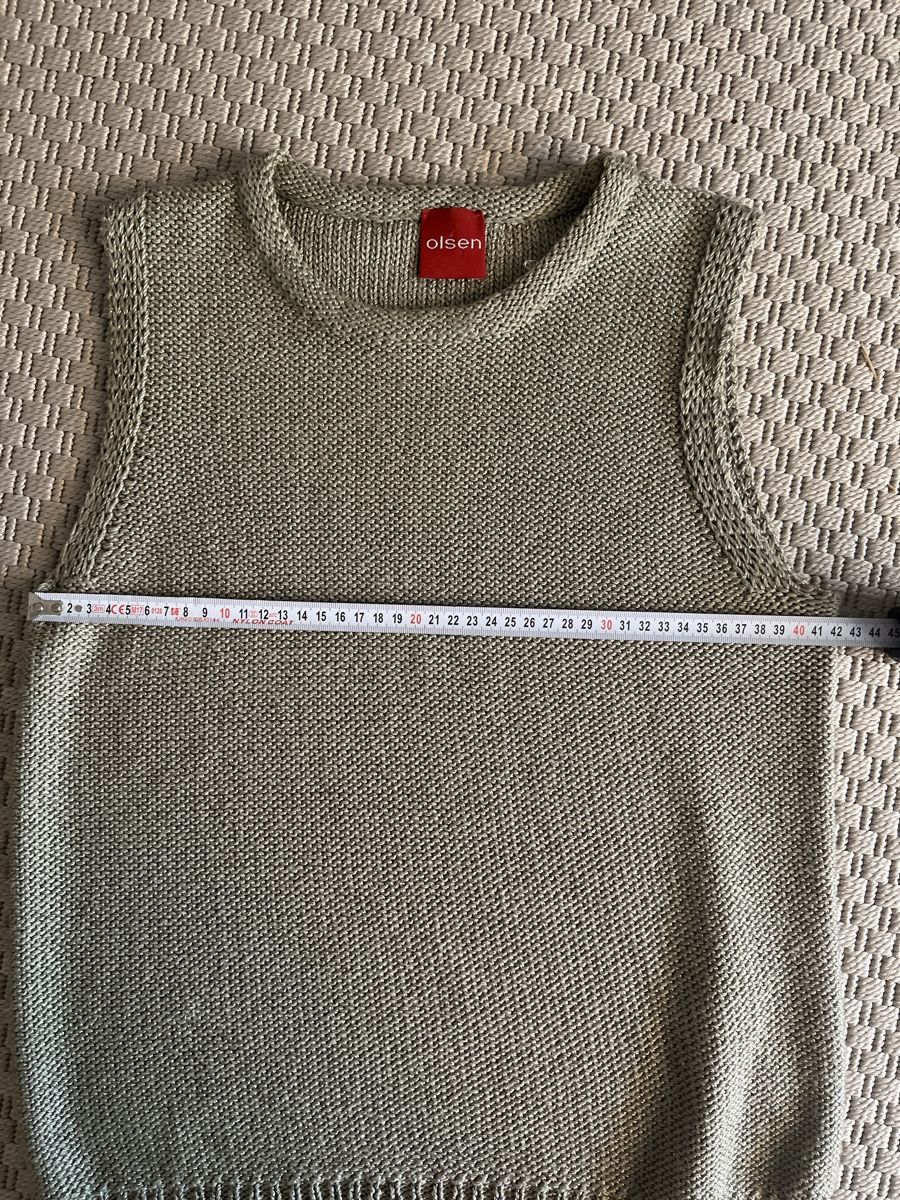 Gilets: Olsen Strick-Gilet, Khaki, 38 – D'occasion à Solothurn par Bobesch08 4