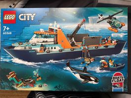 LEGO City 60368 Arktis-Forschungsschiff komplett mit OVP