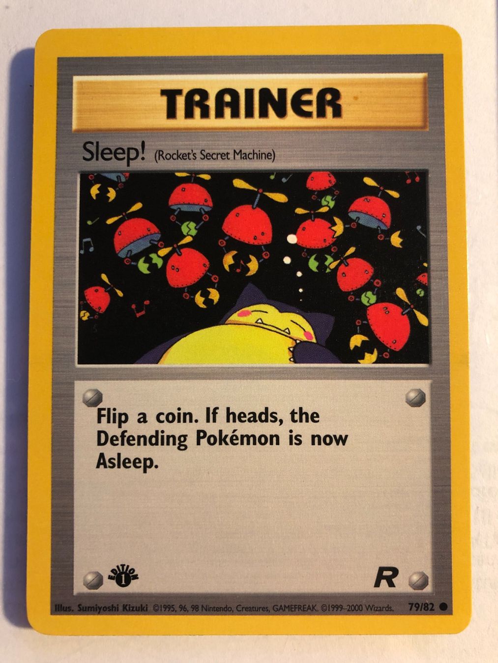 Carte collezionabili: Sleep! 1st Team Rocket - MINT - ab 1.- – Usato da Giubiasco venduto da dan_pr8b