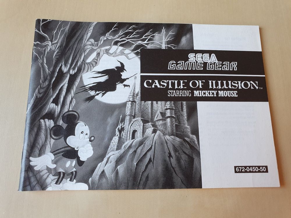 Castle Of Illusion – Sega Game Gear – Version Japonaise Avec Notice – Bon état