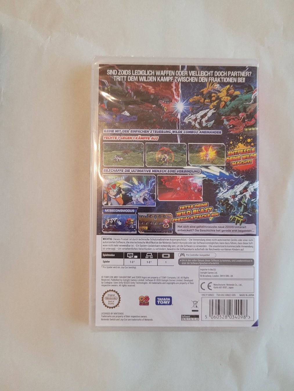 Nintendo Spiele: NSW - Zoids Wild: Blast Unleashed - neu und ovp – Neu und originalverpackt aus Zürich von Esperanto4 1