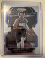 Jalen Brunson Rookie Card Prizm NBA NY Knicks