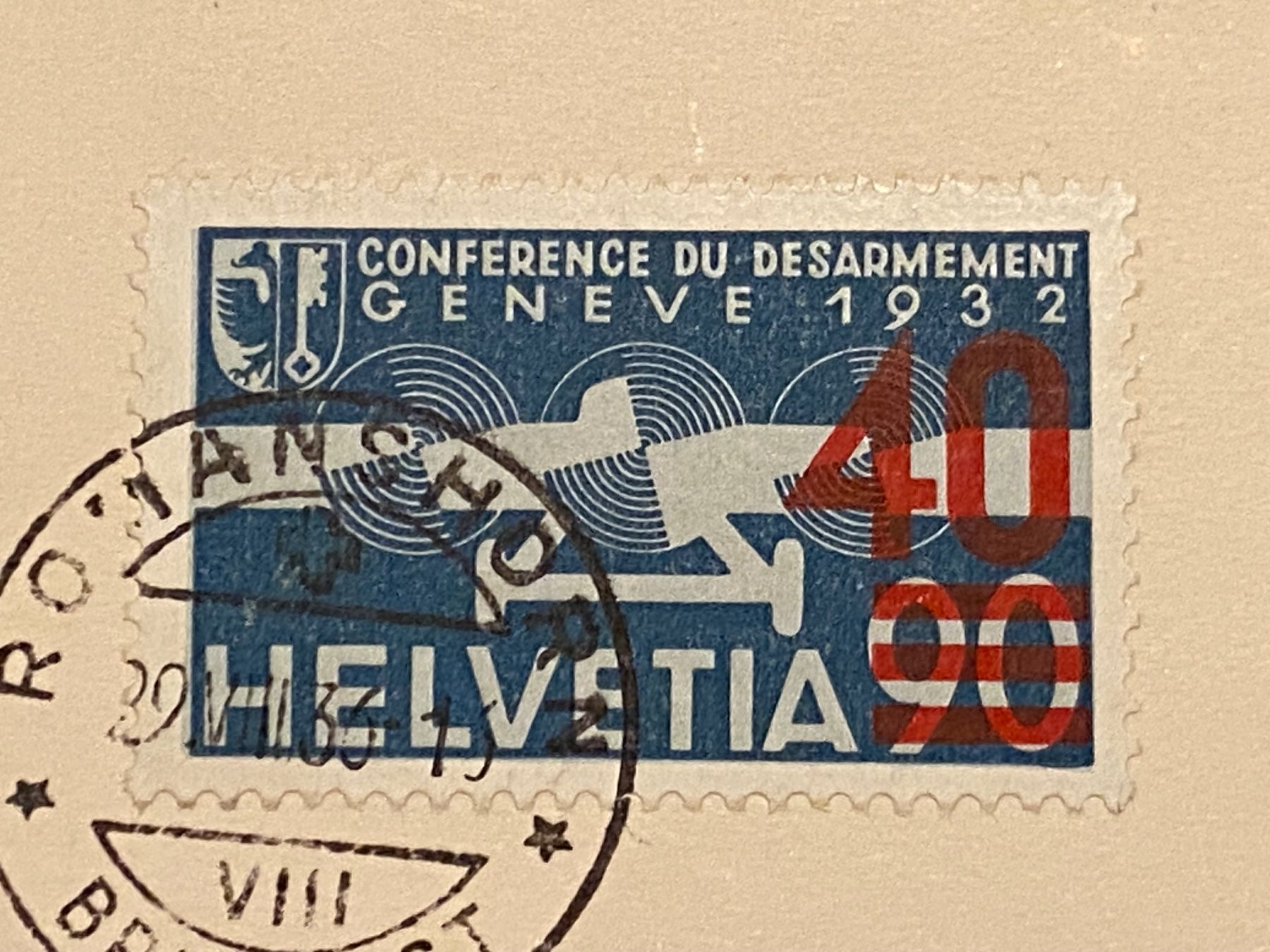 Alle Briefmarken: 1936, Graf Zeppelin Leipziger Messe – Gebraucht aus Aarau von hilde47 2
