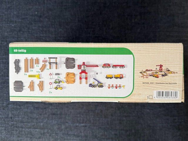 Giocattoli: Playtive Eisenbahn-Set - Baustelle, 68 Teile – Usato da Lostorf venduto da Nick1258 3
