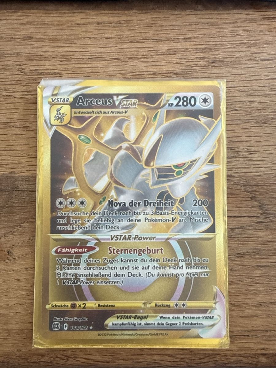 Cartoline: Pokemon Karte Arceus – Nuovo (secondo la descrizione) da Rorschacherberg venduto da Vhl1994