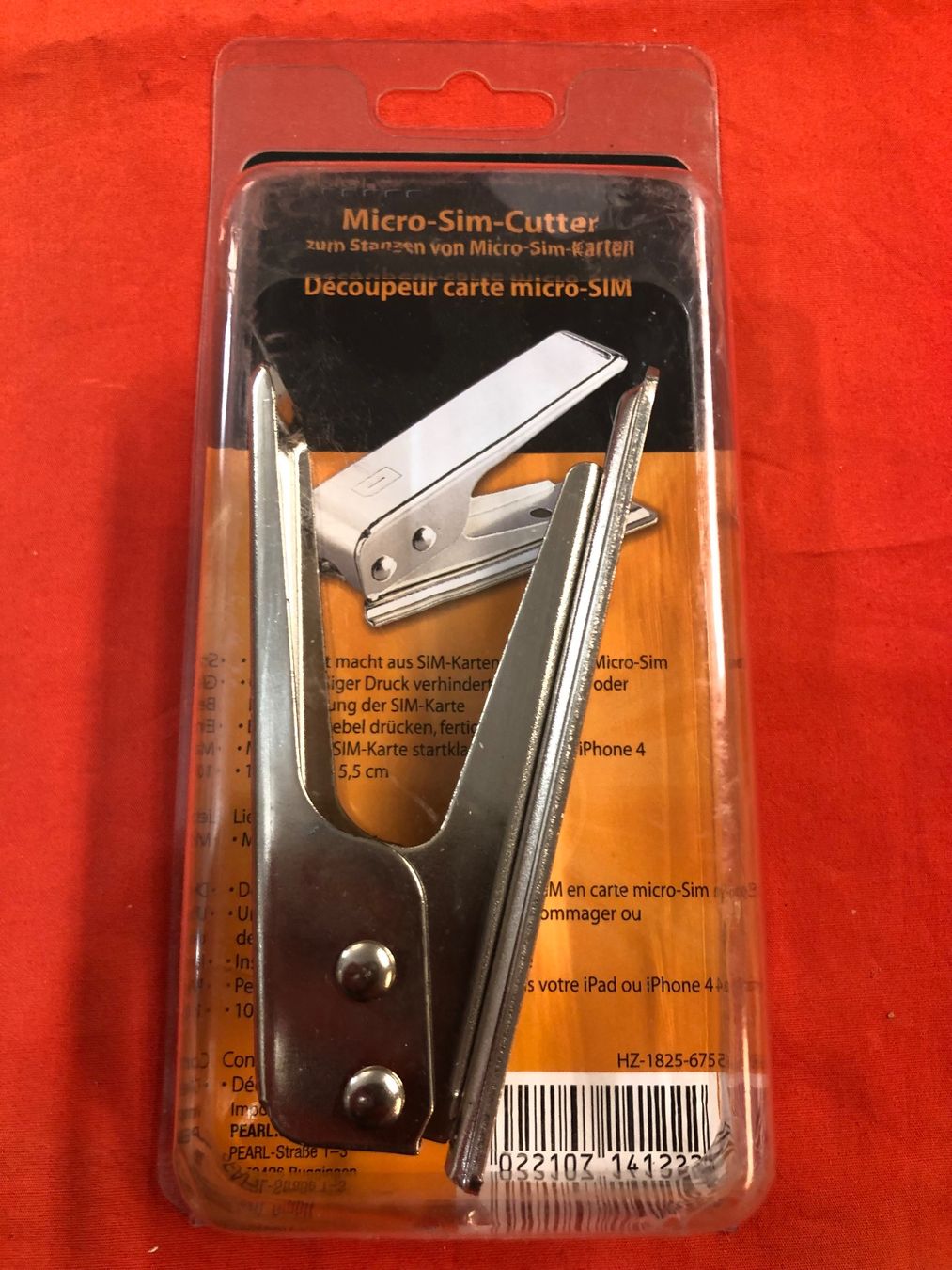 Tutti gli attrezzi: Micro SIM Card Cutter Model HZ1825-675 – Nuovo e nell'imballaggio originale da Neerach venduto da Arbimus 3