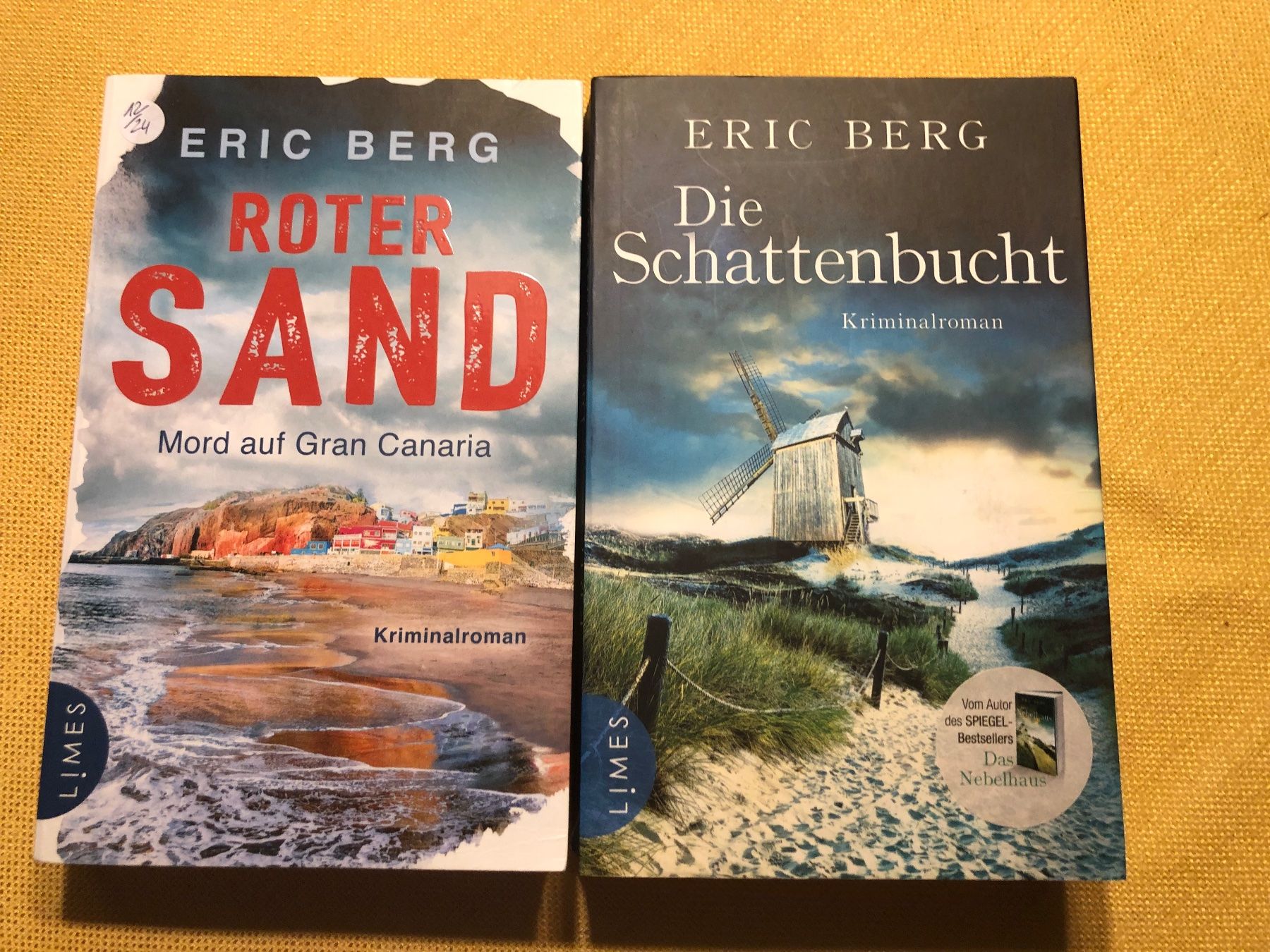 Bücher: 8 Krimis von Eric BERG – Gebraucht aus Oberweningen von Gerini 8