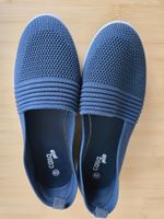 Schuh Slipper Grösse 38 blau