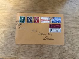 Schöner Bedarfsbrief Express 23.10.39 Solothurn 