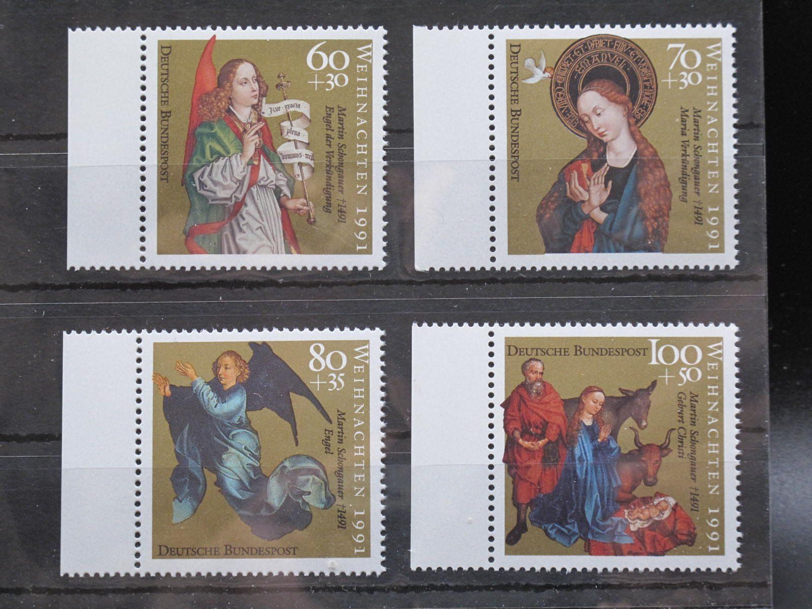 Tutti i francobolli: BRD 1991 Weihnachten ** – Usato da Wil SG venduto da fva01