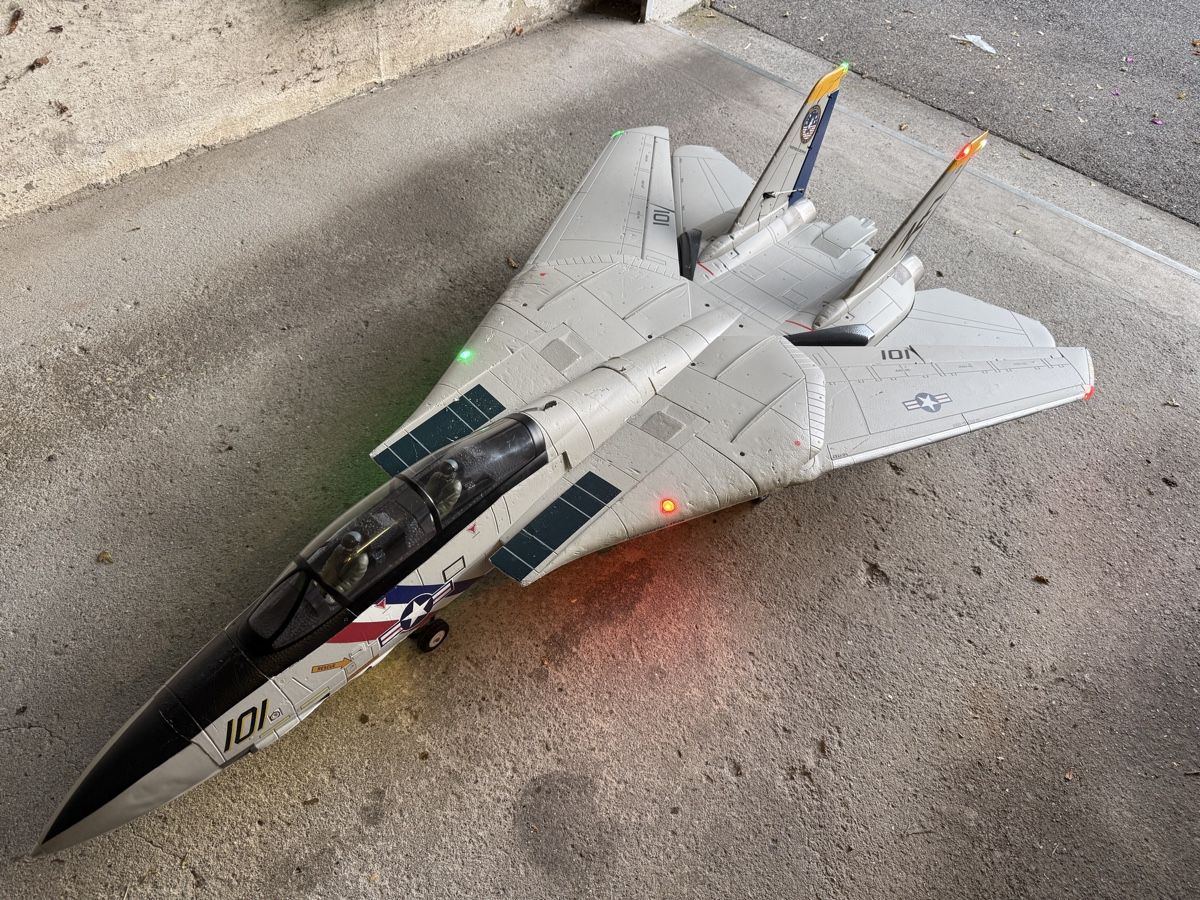 Modellismo RC: Freewing f14 twin 80mm edf UPGRADED!!!! – Usato da Effretikon venduto da master1873 2