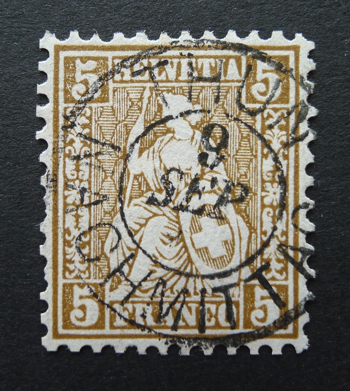 Tutti i francobolli: Nr. 30 mit Vollstempel THUN BE – Usato da Ebikon venduto da SilvioFreund