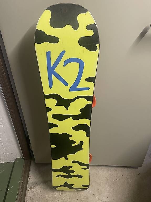 Board: Snowboard Kinder inkl. Bindung. Länge 120cm – Usato da Wildhaus venduto da Yoursports 1