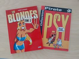 SET DE 2 BD HUMORISTIQUES POUR L'ETE
