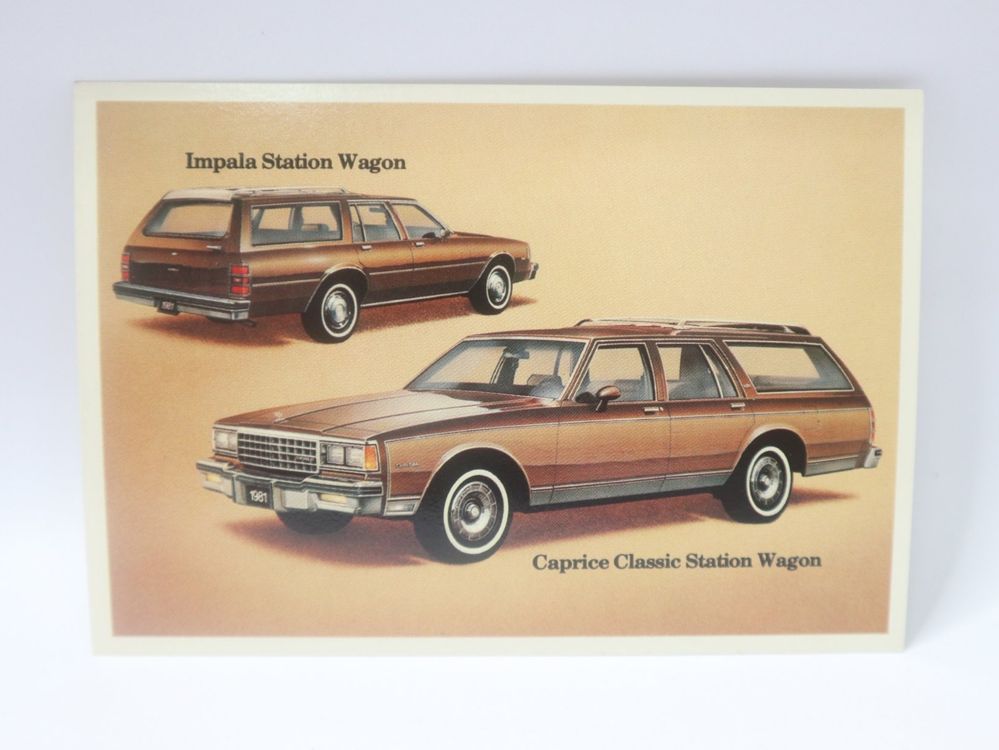 AK 1981 Chevrolet Impala Caprice Classic Wagon Kombi | Kaufen auf Ricardo