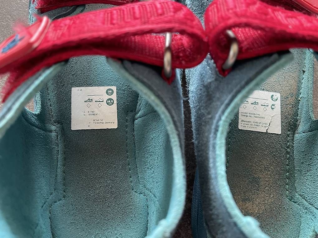 Schuhe für Jungen: Affenzahn Sandale Grösse 28 – Gebraucht aus Brütten von Snowkiwi 2
