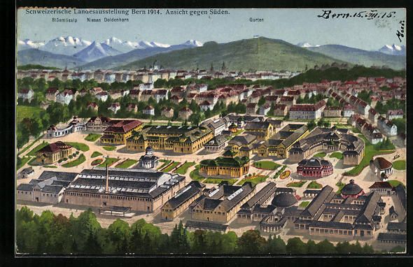 Ansichtskarten: Bern, Schweizerische Landesausstellung 1 – Gebraucht aus Berlin von bartko-reher