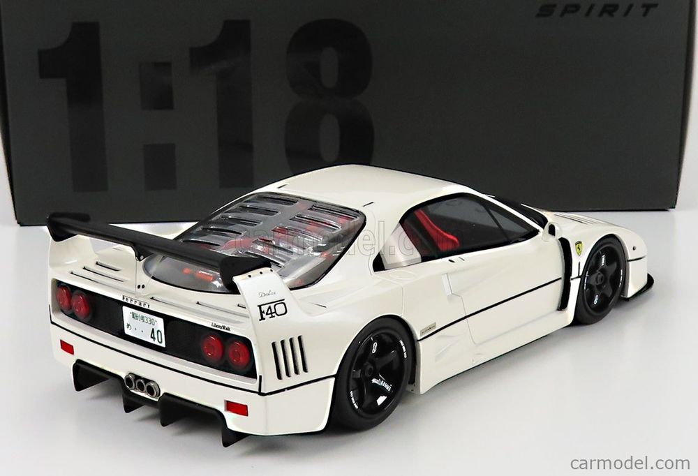 FERRARI F40 LBWK 1994 weiss 1/18 NEUHEIT GT Spirit limitiert (Neu und ...